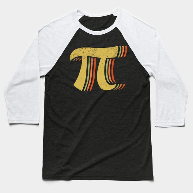 Vintage Pi Baseball T-Shirt by kg07_shirts